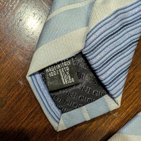 Current Giorgio Armani + Vintage Polo Ralph Lauren Men's 100% Silk Ties EUC - Picture 3 of 8